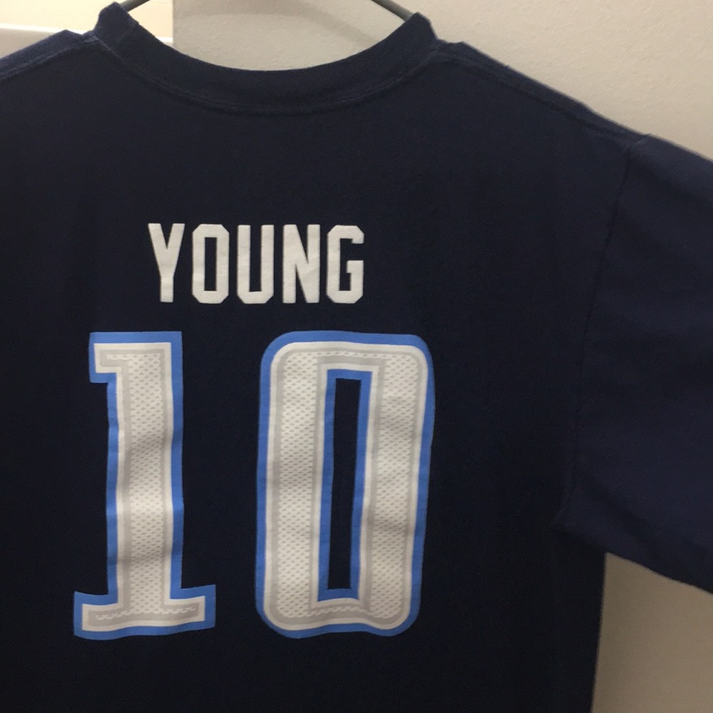 NFL (Tennessee Titans)- Blue “#10 Vince Young” Tee